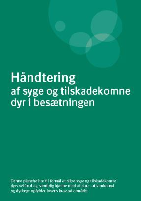 Håndtering af syge og tilskadekomne dyr Håndtering af syge og tilskadekomne dyr